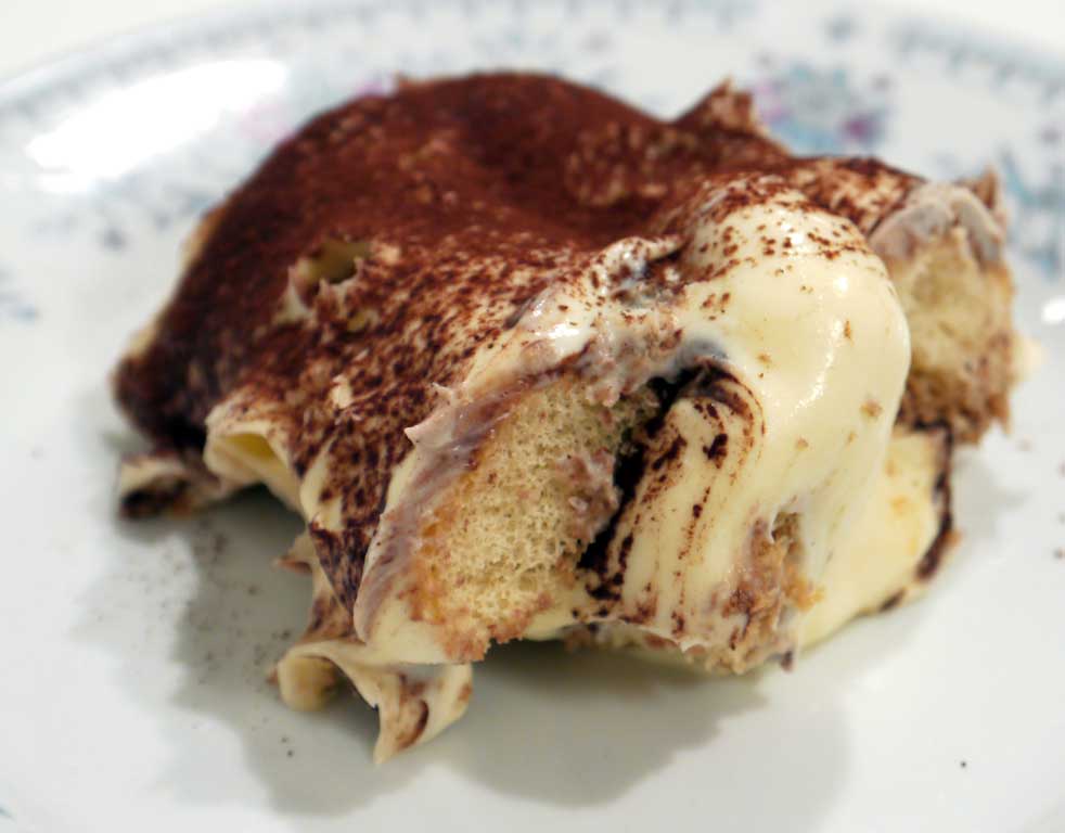 A portion of Tiramisu